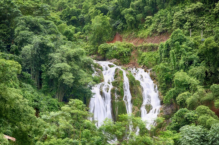 Thác Gò Lào (thác Mu) - thác nước đẹp nhất ở Mai Châu 